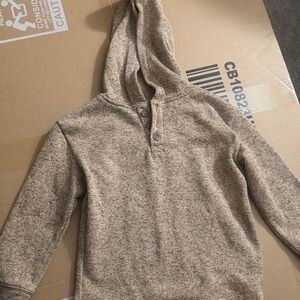 Jumping Beans Kid’s Heathered Brown Hoodie